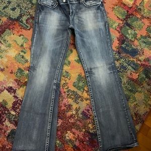 Vanity premium jeans 31w/33L bootcut/flare warn a handful of times
